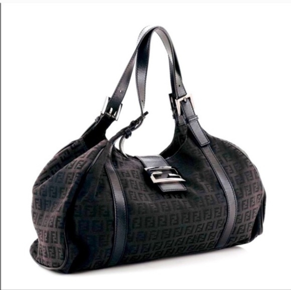 Fendi Black Women's Zucchini Bag - Picture 2 of 9